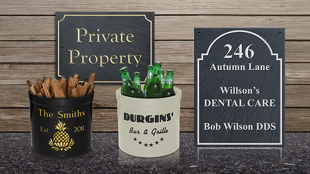 Slate Sign Mockup Design
